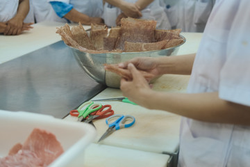 cooking dried grilled roasted baked crispy pork