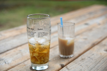 Tasty Homade Cocktails.