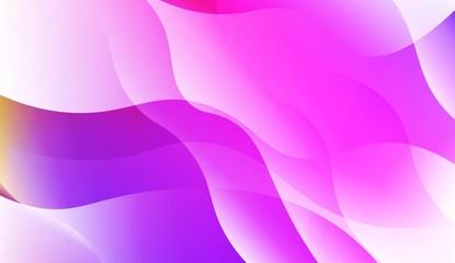 Geometric Pattern With Lines, Wave. For Your Design Ad, Banner, Cover Page. Vector Illustration with Color Gradient.