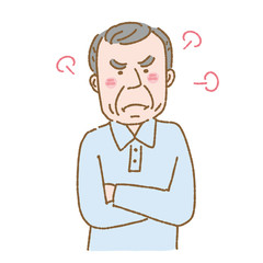 シニア 男性 表情 イラスト 高齢者 おじいちゃん