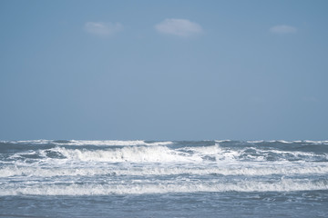 Ocean surface wave seamless. Underwater cartoon liquid pattern river and sea background .summer and emotional idea