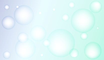 Abstract illustration with blurred drops. For flyer, brochure, booklet and websites design Bright Gradient Color Vector illustration.