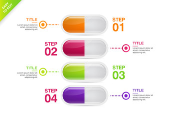 Infographic elements. Modern infograph template. Can use for workflow layout, data, banner, business, presentation. Vector illustration