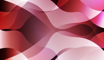 Blurred Decorative Design In Abstract Style With Wave, Curve Lines. For Design Flyer, Banner, Landing Page. Vector Illustration