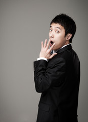 Businessman image of a Korean man in his 30s.