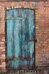 Shabby Chic Old Distressed Wooden Door