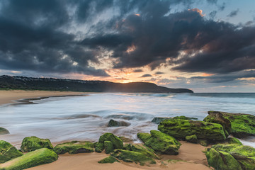 Winter Morning Sunrise at the Seaside