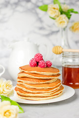 stack of pancakes