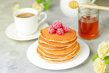 stack of pancakes