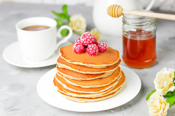 stack of pancakes