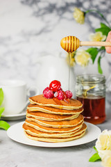 stack of pancakes
