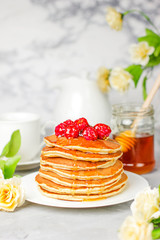 stack of pancakes
