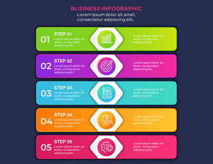 Infographic elements. Modern infograph template. Can use for workflow layout, data, banner, business, presentation. Vector illustration