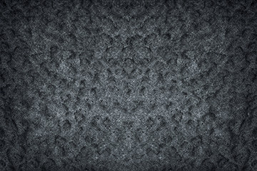 Dark grey black slate Black stone rough texture background