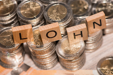 Geld, Rente, Lohn, Sparen