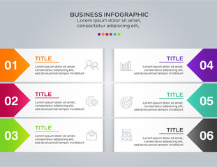 Abstract business infographics template. Vector illustration. Can be used for workflow layout, data, business step options, banner.