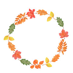 wreath of autumn leaves 2