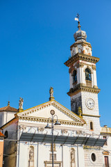 Fototapeta na wymiar Paduva, Italy - July, 27, 2019: Catholic cathidral in Paduva, Italy