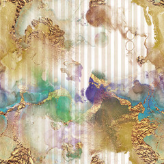 pattern tie dye background texture gold foil - art design  