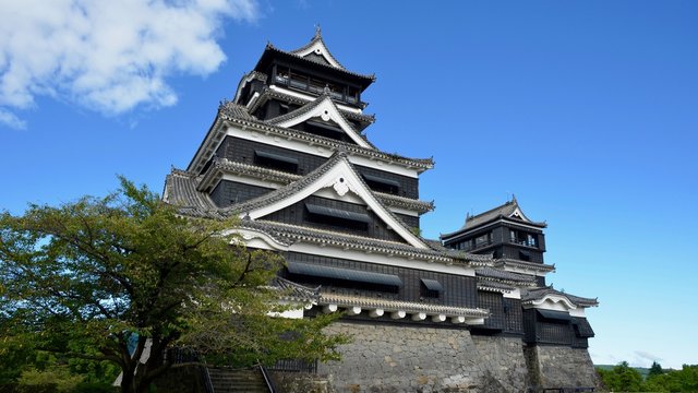 震災前の熊本城