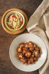 crispy fried pork