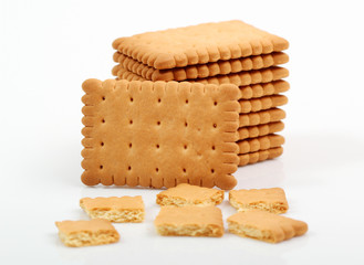 stack of crackers