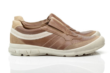 pair of shoes isolated on white background