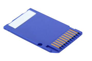 Memory Stick. Isolated with clipping path.
