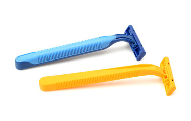 razor isolated on white background