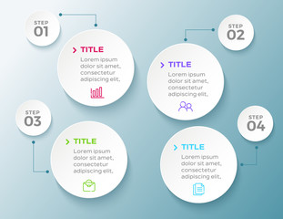 Infographic elements. Modern infograph template. Can use for workflow layout, data, banner, business, presentation. Vector illustration