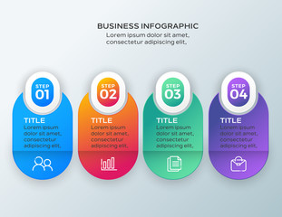Infographic elements. Modern infograph template. Can use for workflow layout, data, banner, business, presentation. Vector illustration