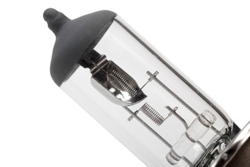 Halogen Auto Bulb H4. Isolated with clipping path.