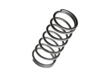 Springs. Isolated with clipping path.