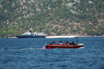 Boats in Boka Kotorska