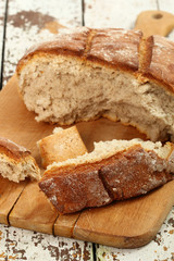 slices of brown bread