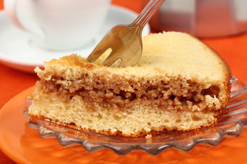 Sponge Cake with sweetened condensed milk