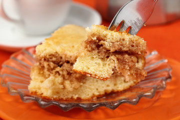 Sponge Cake with sweetened condensed milk