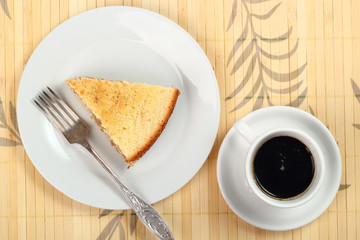 Sponge Cake with sweetened condensed milk