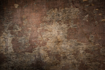 Dark Brown Wood Texture with Scratches as Background