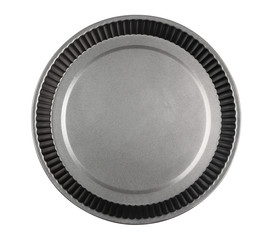Round Cake Mould. Isolated with clipping path.