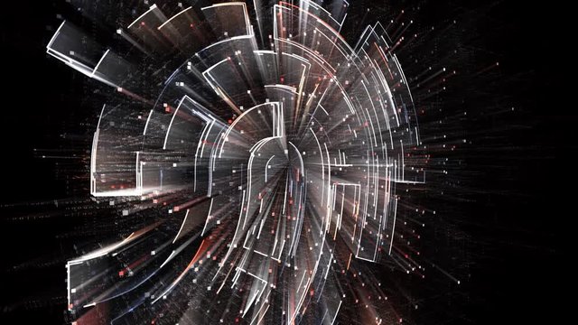 4k fingerprint scan identity security data encryption logo tag cloud;binary computer code.The Matrix binary text design animation;changing from zero to one digits;abstract tech background.