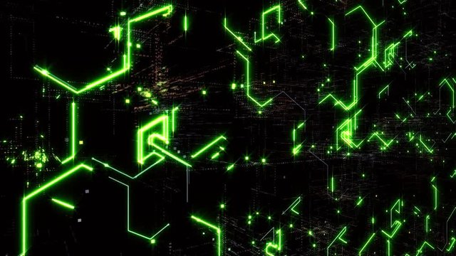 4k Blockchain AI cpu chip processor Artificial Intelligence circuit tag cloud;binary computer code.The Matrix binary text design animation;changing from zero to one digits;abstract tech background.
