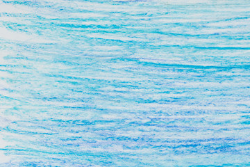 blue abstract crayon lines background texture