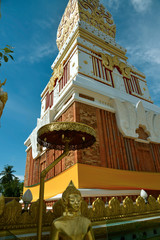 prächtige Tempelanlage in Nakhon Phanom, Thailand