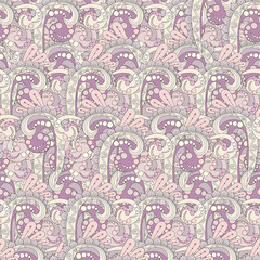 Wawe decorative seamless pattern. Violet pink decorative element background stoock vector iilustration for web, for print, for fabric print, for walpaper