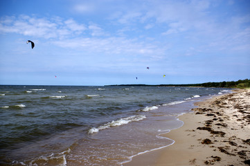plage de kite surf en Estonie