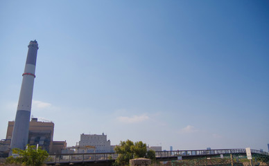 Ridng Power Station, Israel. Tel Aviv