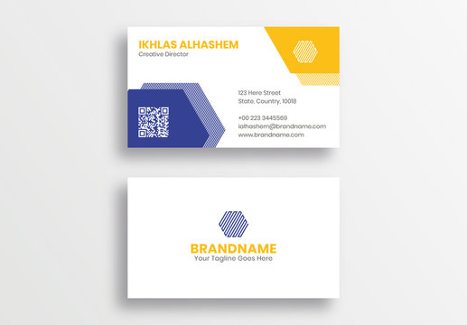 Modern Creative Business Card Design Template, Visiting Card