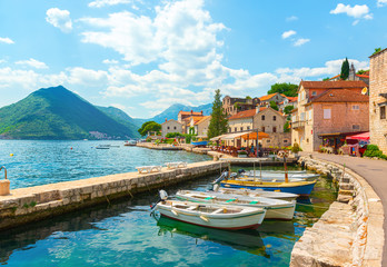 Stadt Perast Montenegro