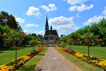 Stadtgarten und St.Bonifatius in Emmendingen im Breisgau © Ilhan Balta